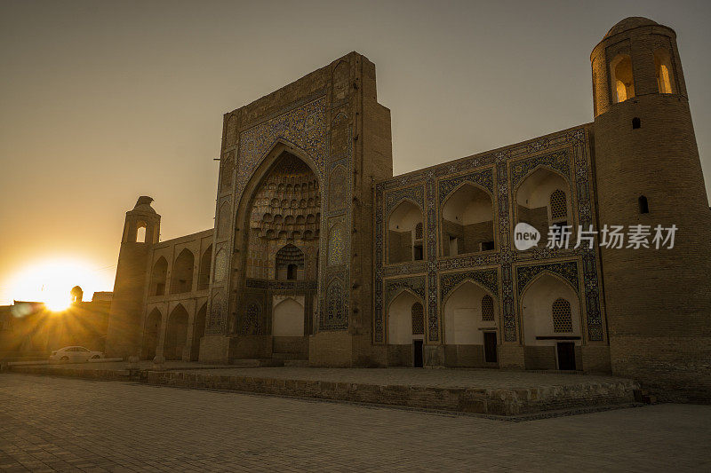 Abdulaziz-Khan Madrasah，布哈拉，乌兹别克斯坦